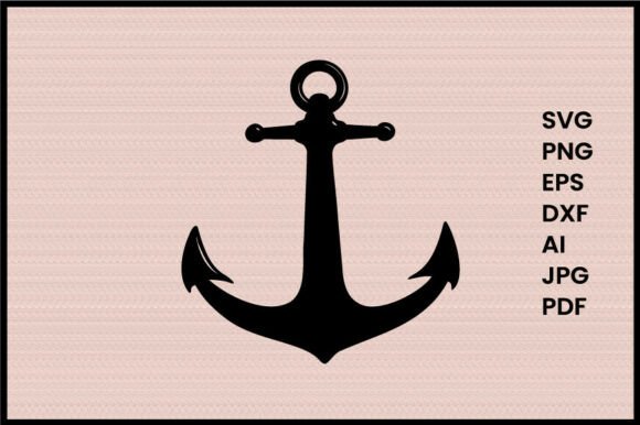Anchor Illustration Silhouette