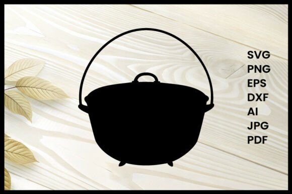 Camping Pot Illustration Silhouette Review for Real Projects