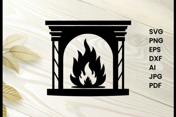 Fireplace Flame Icon: A Practical Design Review for Embroidery Projects