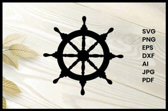 Pirate Boat Wheel Vector Illustration: A Designer’s Honest Take