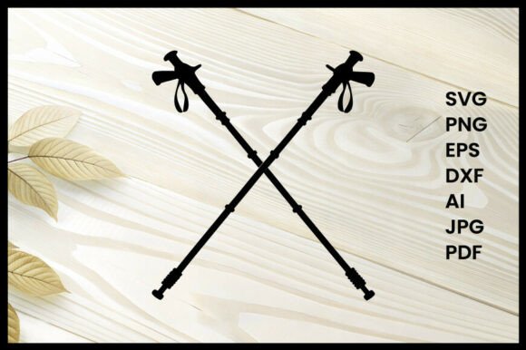 Trekking Poles on Illustration Review for Real Projects